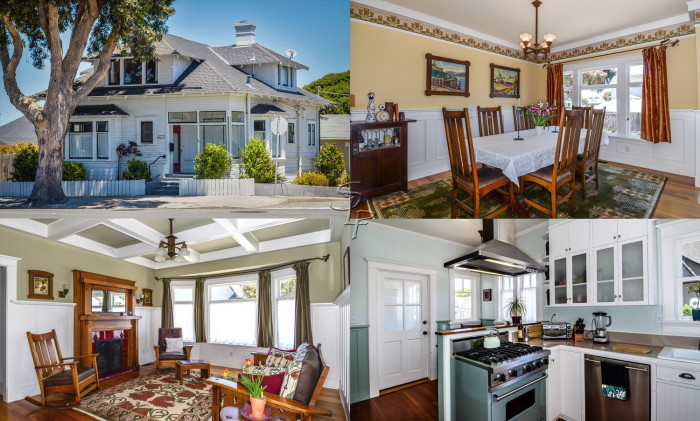 Turn-of-the-century beauty, interior and exterior, Pacific Grove, California